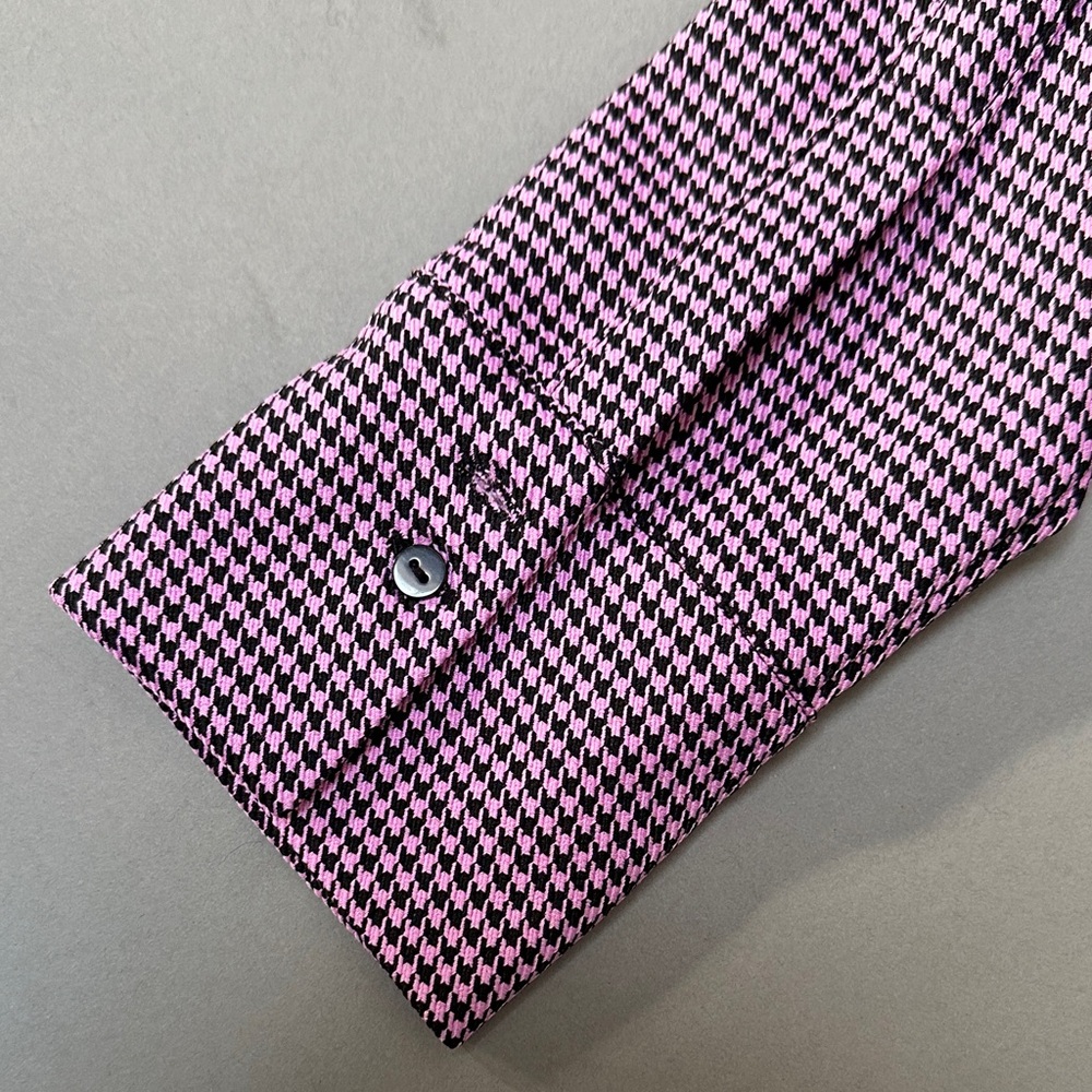 Stylish Checkered Women's Top - Picture 3 of 3